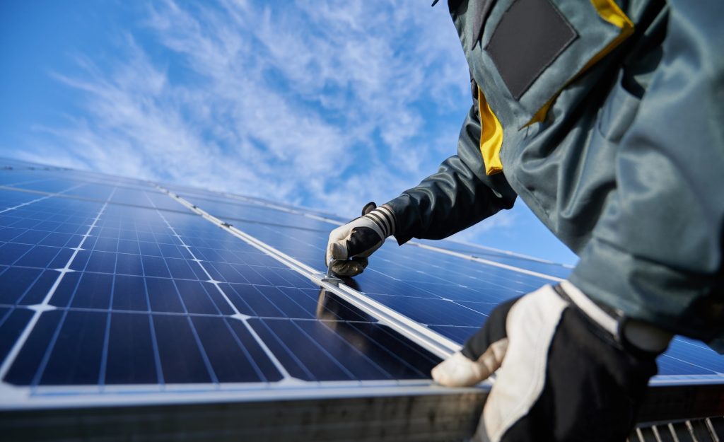 Solar PV installation in Dorset by SESC Solutions